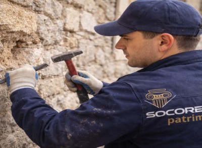 SOCOREBAT-PATRIMOINE 14 expert en rénovation de façade en pierre à Cesny-Bois-Halbout